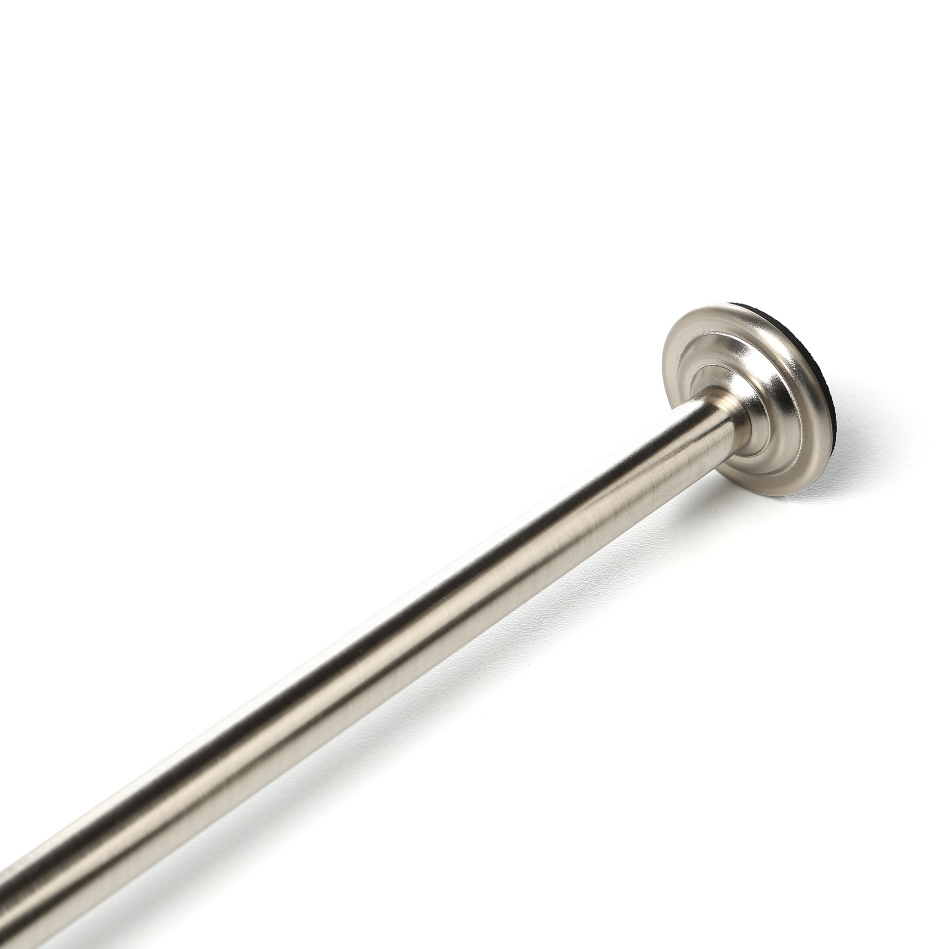 Versailles Home Fashions Decorative Spring Tension Single Curtain Rod